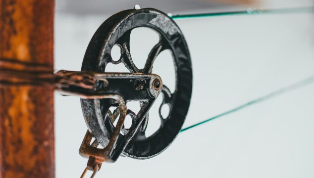 pulley at work
